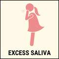 Excessive saliva