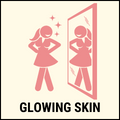 Glowing skin