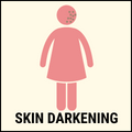 Skin darkening