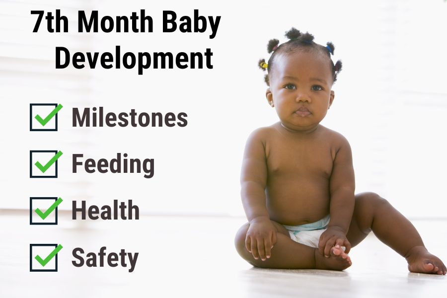 7 Month Old Baby: Development, Sleep and Milestones - Raising Tot